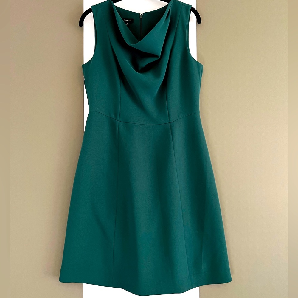 Talbots Green Dress